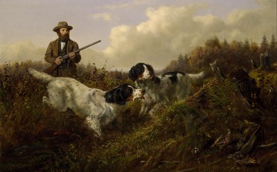 フラッシンググラウス、ロングレイク、ハミルトン郡、ニューヨーク 作： Arthur Fitzwilliam Tait